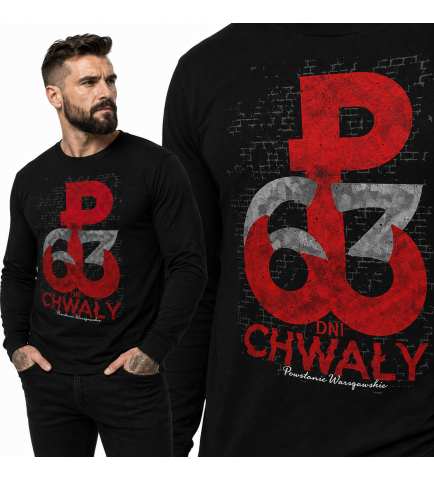 LONGSLEEVE PATRIOTYCZNY  63 DNI CHWAŁY